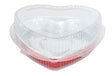 Heart Shaped Foil Pan with Clamshell Container - Case of 100 - #339-99 KitchenDance