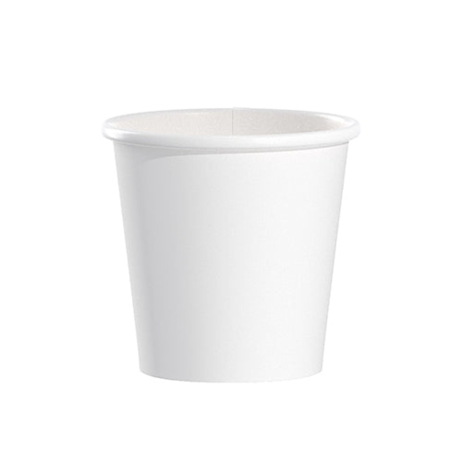 Dart Solo 4 oz. White Paper Hot Cup - Case of 1000 - #374W-2050 Dart Container