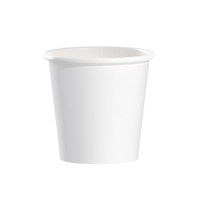 Dart Solo 4 oz. White Paper Hot Cup - Case of 1000 - #374W-2050 Dart Container