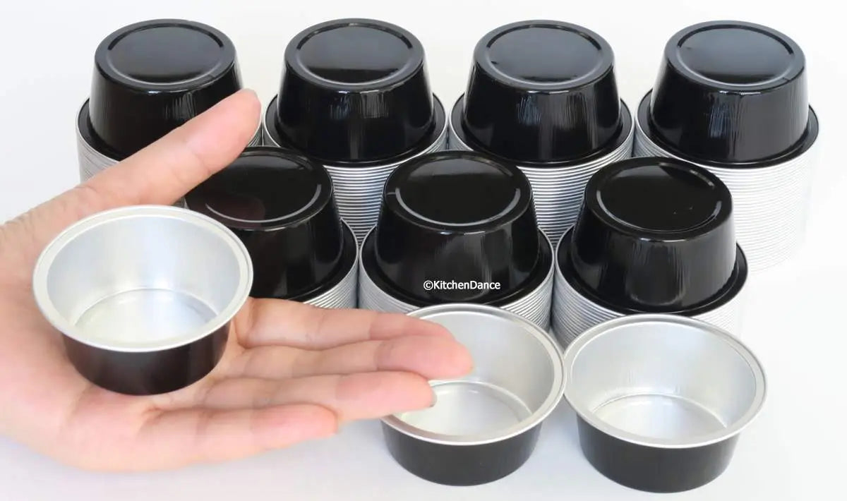 1½ oz.  Mini Disposable Aluminum Foil Cups - Case of 2000 - #A45NL KitchenDance