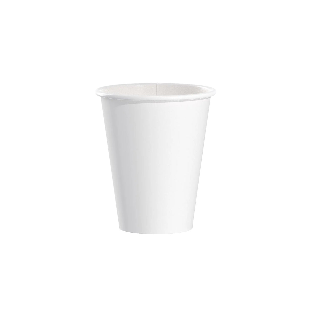 Dart Solo 8 oz. White Paper Hot Cup - Case of 1000 - #378W-2050 Wholesale Foil Pans