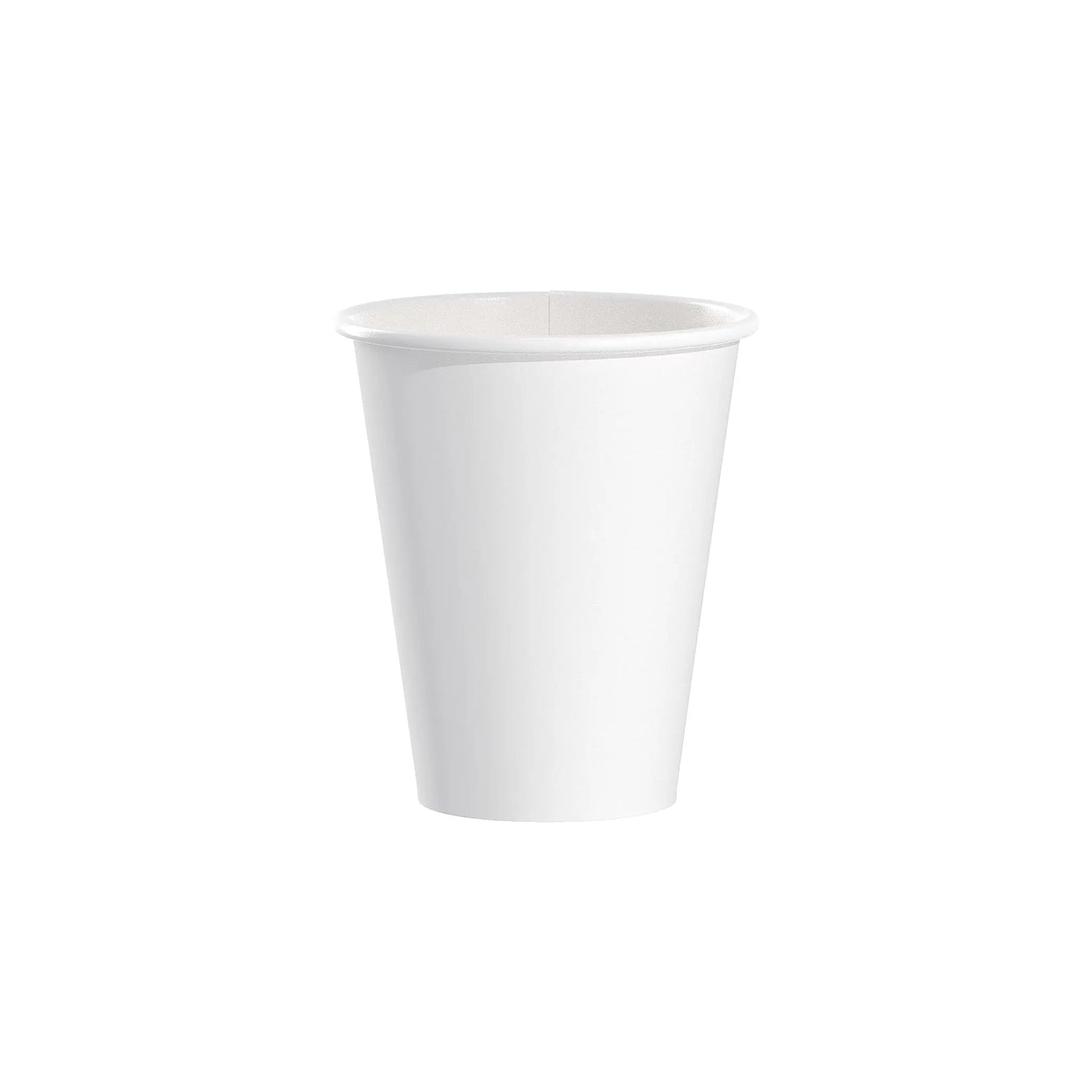 Dart Solo 8 oz. White Paper Hot Cup - Case of 1000 - #378W-2050 Wholesale Foil Pans