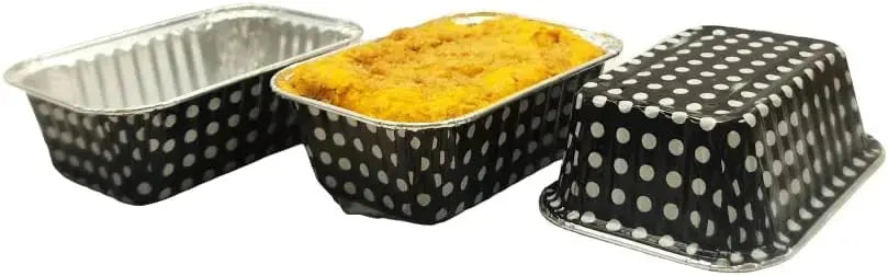 Colored Aluminum Foil 6 Ounce Mini Loaf Pan - Case of 2000  #4004NL KitchenDance