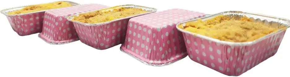 Colored Aluminum Foil 6 Ounce Mini Loaf Pan - Case of 2000  #4004NL KitchenDance