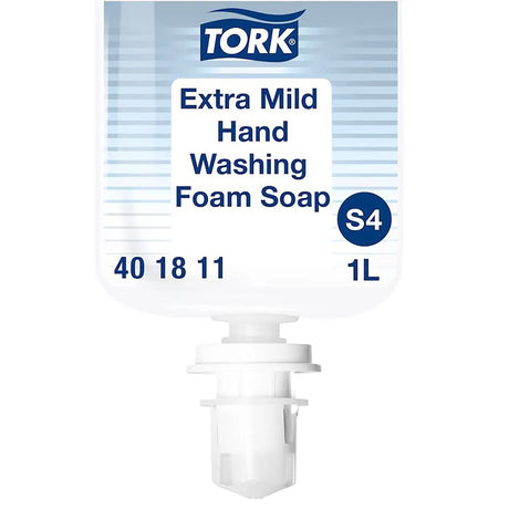 Tork Extra Mild Hand Washing Foam Soap - Case of 6 - #401811 Tork