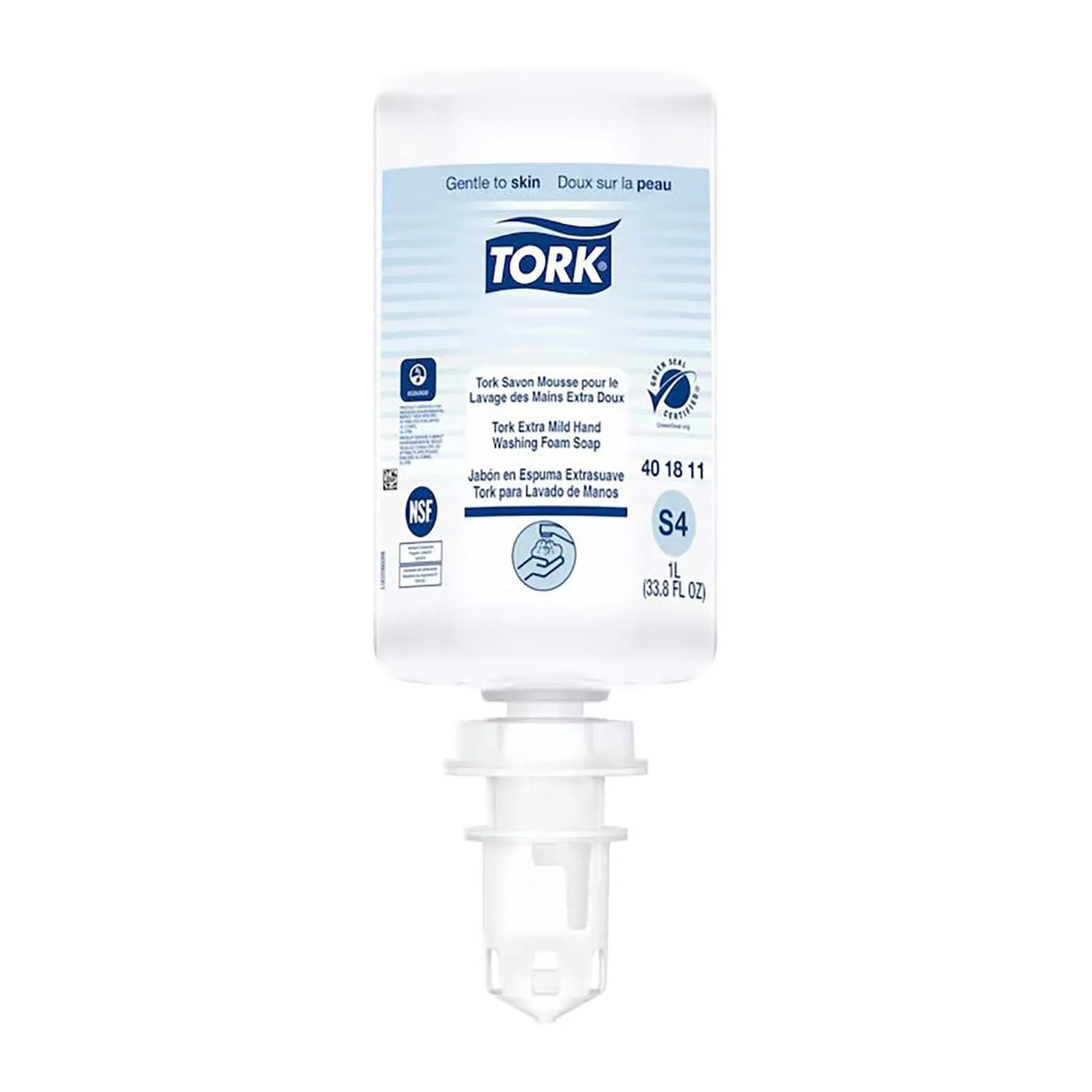 Tork Extra Mild Hand Washing Foam Soap - Case of 6 - #401811 Tork
