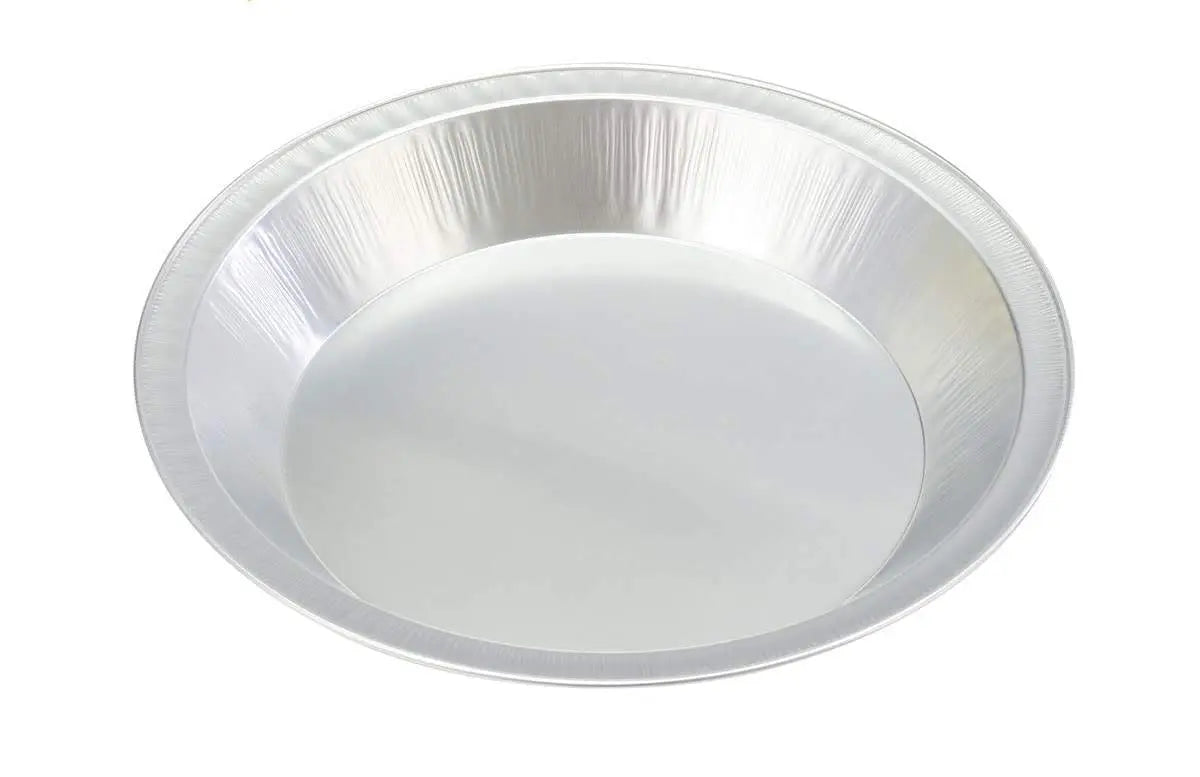 9" Disposable Heavy-Foil Smooth Wall Pie Pan  Case of 200 -  #409 D & W Fine pack