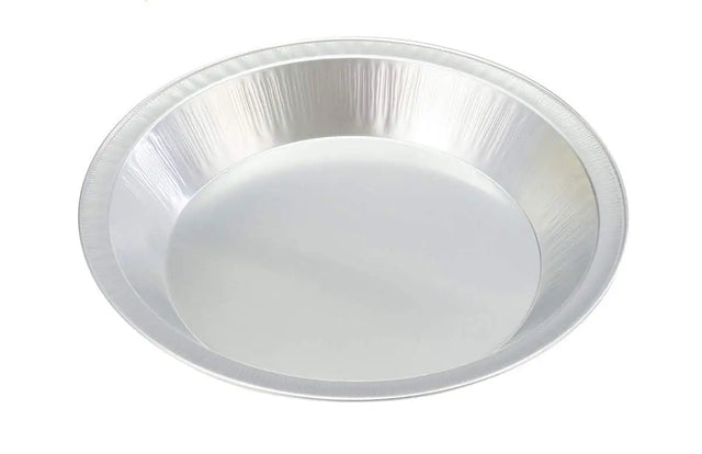 9" Disposable Heavy-Foil Smooth Wall Pie Pan  Case of 200 -  #409 D & W Fine pack