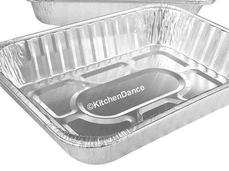 Disposable Rectangular Roasting Pan - Case of 50  #41110 Western Plastics
