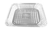 Disposable Half Size Foil Steam Table Pan - Medium Depth - Case of 100 - #4255 Western Plastics