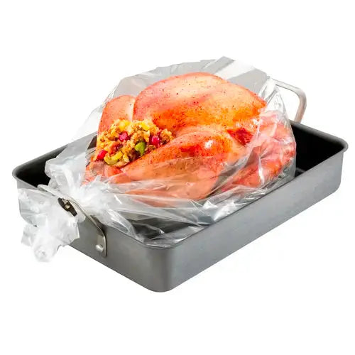PanSaver 24 x 30 Oven Roasting Bags with Ties - Case of 100 - #42809 Pansaver
