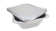 Extra Deep Half Size Steam Table  Pan with Foil Lid -  Case of 100 - #4288L Durable Packaging