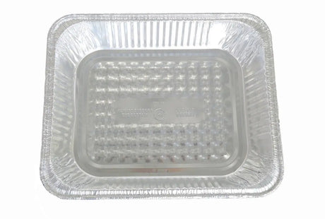 Disposable Half Size Foil Steam Table Pan - Shallow - Case of 100 - #4300 Western Plastics