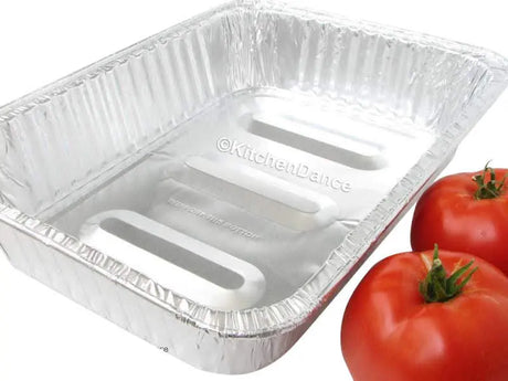 Disposable Medium Roasting Pan- Case of 100- #4400 Durable Packaging