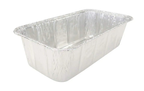 2 lb. Disposable Aluminum Loaf Pan - Case of 500 - #15780 D & W Fine pack