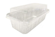 2 lb. Disposable Foil Loaf Pan with Plastic Snap-On Lid - Case of 500 - #5100P Handi-Foil
