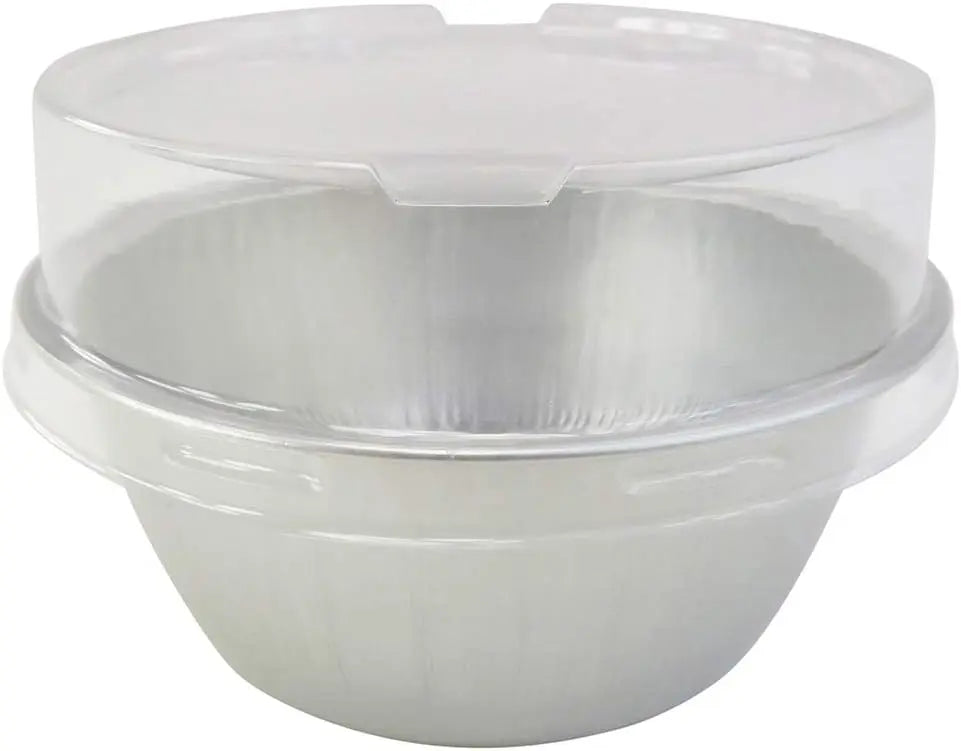 4 oz. Disposable Colored Aluminum Ramekins with Lids Case of 2000- #A50P KitchenDance