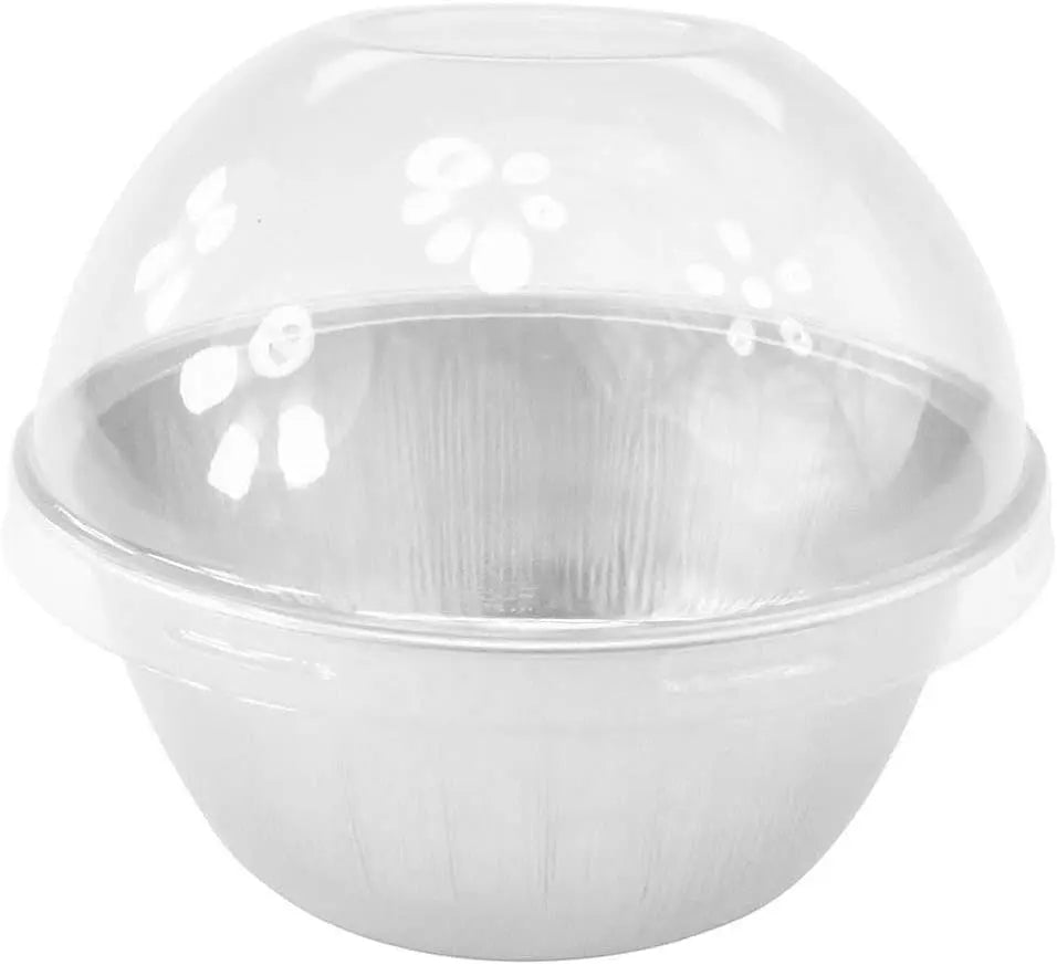 4 oz. Disposable Colored Aluminum Ramekins with Lids Case of 2000- #A50P KitchenDance