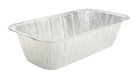 Disposable Foil 5 lb. Loaf Pan or ⅓ Size Steam Table - Case of 200- #5200 Handi-Foil