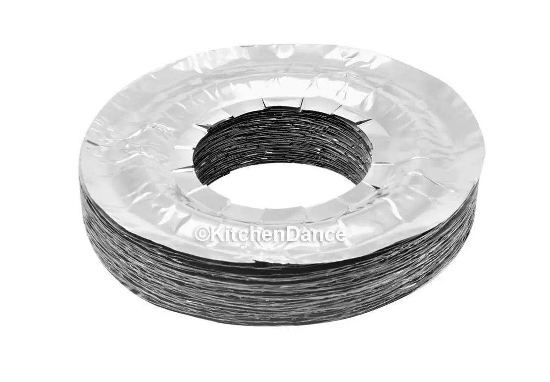 Round Gas Stovetop Disposable Burner Bibs - Case of 1000  #6000 Durable Packaging