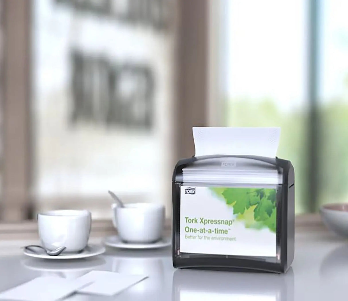 Tork Xpressnap® Tabletop Napkin Dispenser - Case of 1 Tork