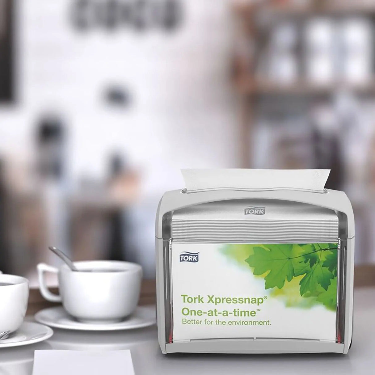 Tork Xpressnap® Tabletop Napkin Dispenser - Case of 1 Tork