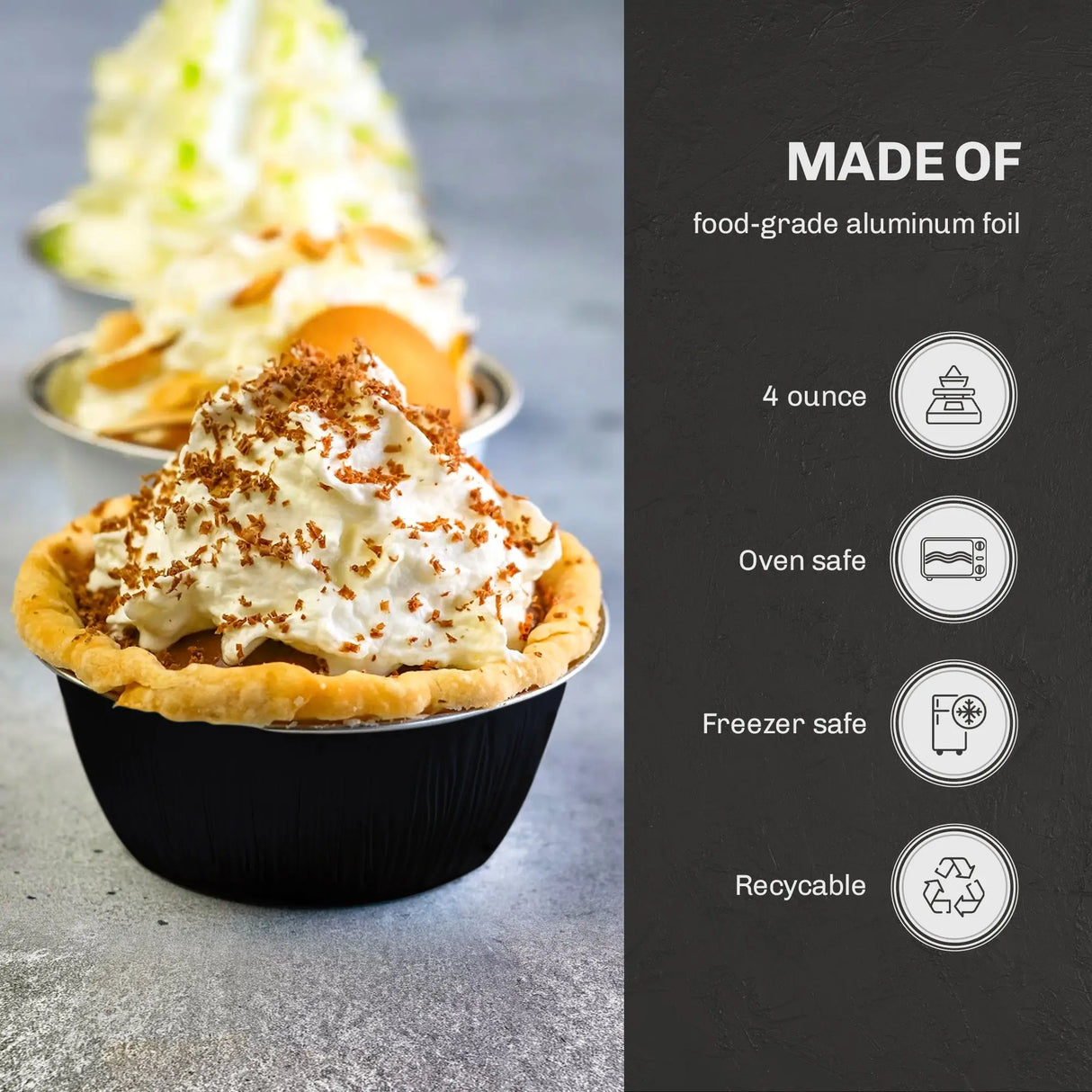 4 oz. Disposable Colored Foil Ramekins - Case of 2000 #A50NL KitchenDance