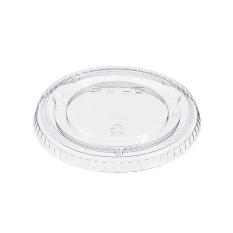 Dart 20 oz. PET Clear Plastic Non-Vented Lid - Case of 1000 - #662TP Dart Container
