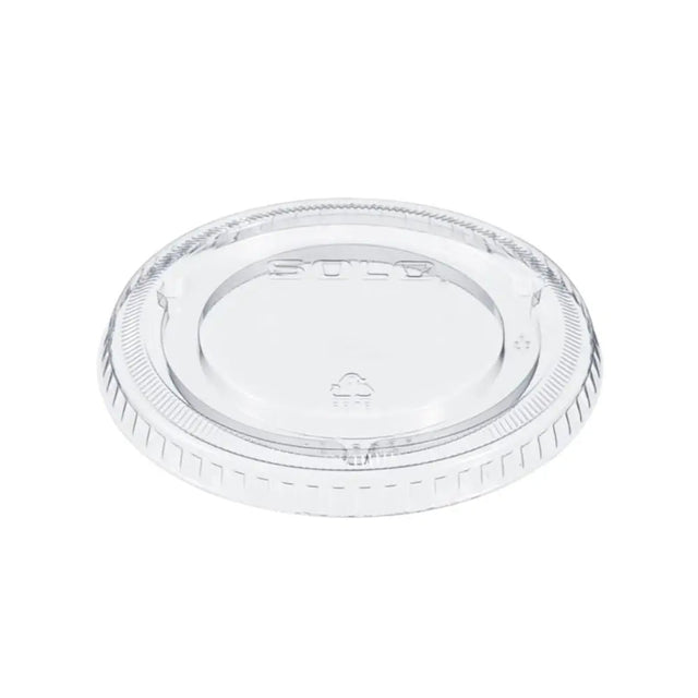 Dart 20 oz. PET Clear Plastic Non-Vented Lid - Case of 1000 - #662TP Dart Container