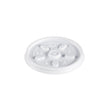 Dart 6 oz. White HIPS Plastic Vented Lid - Case of 1000 - #6JL Dart Container
