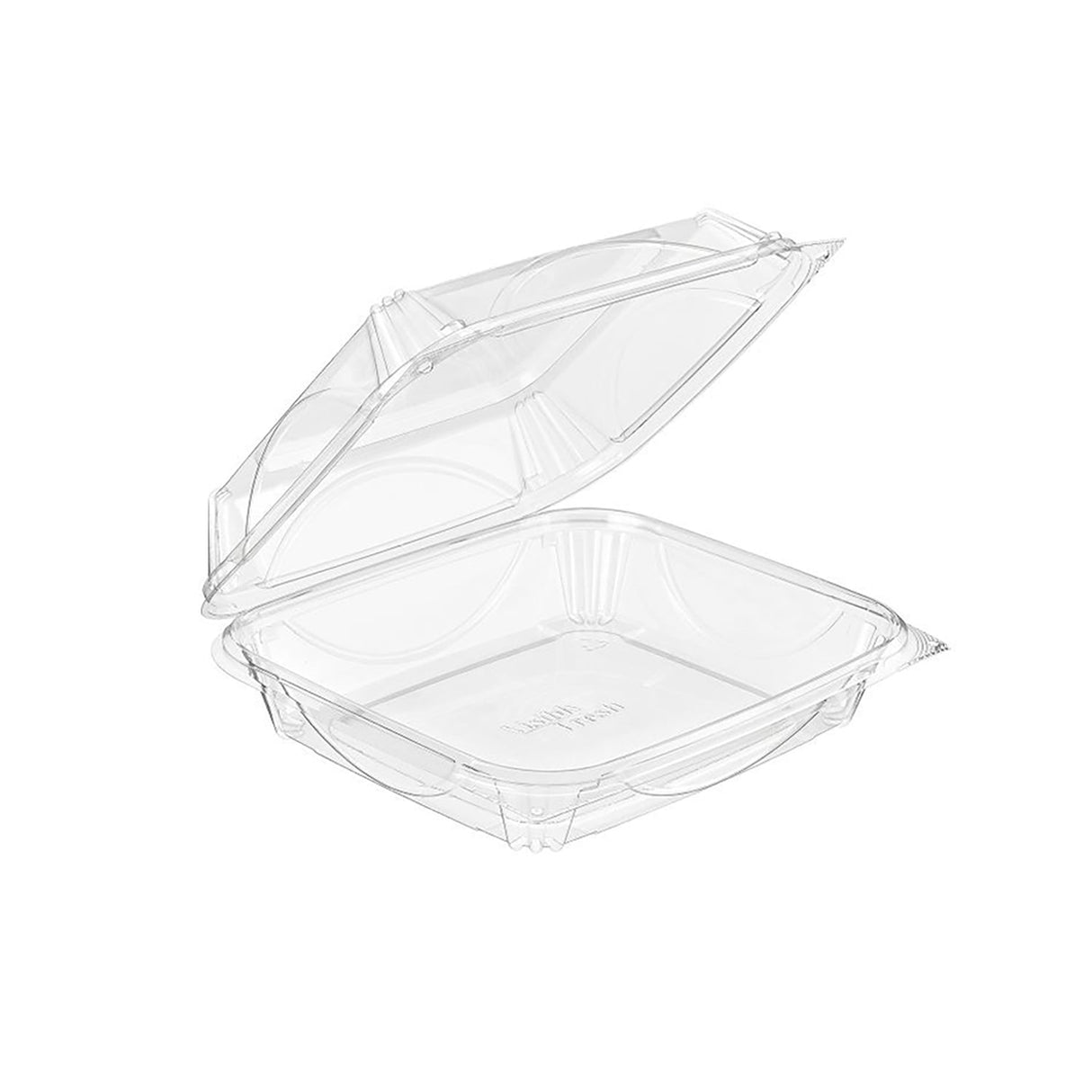 9 x 8 Square Hinged Deli Containers - Case of 110 - #VF8091 Inline Plastics