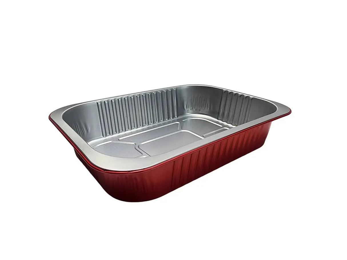 11" x  7" Colored Heavy Aluminum Entrée Pan - Case of 200 - #A71NL KitchenDance