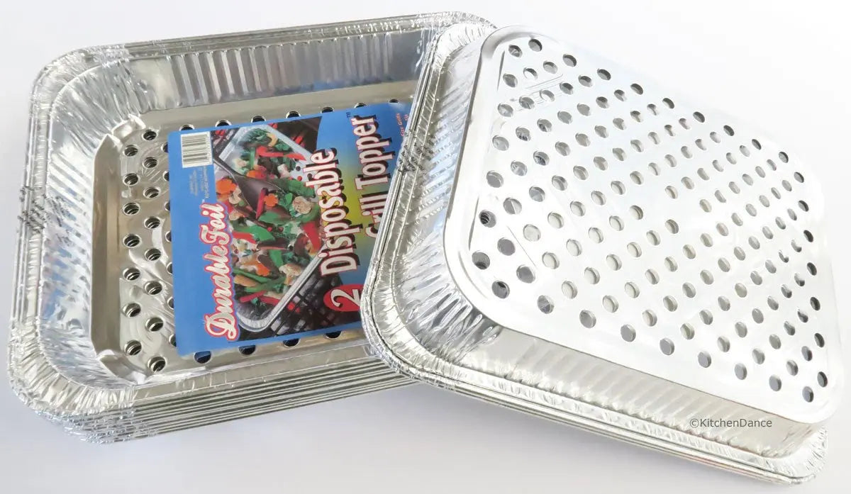 Disposable Aluminum Foil BBQ Grill Wok Pans - Case of 120 - #75600W Durable Packaging