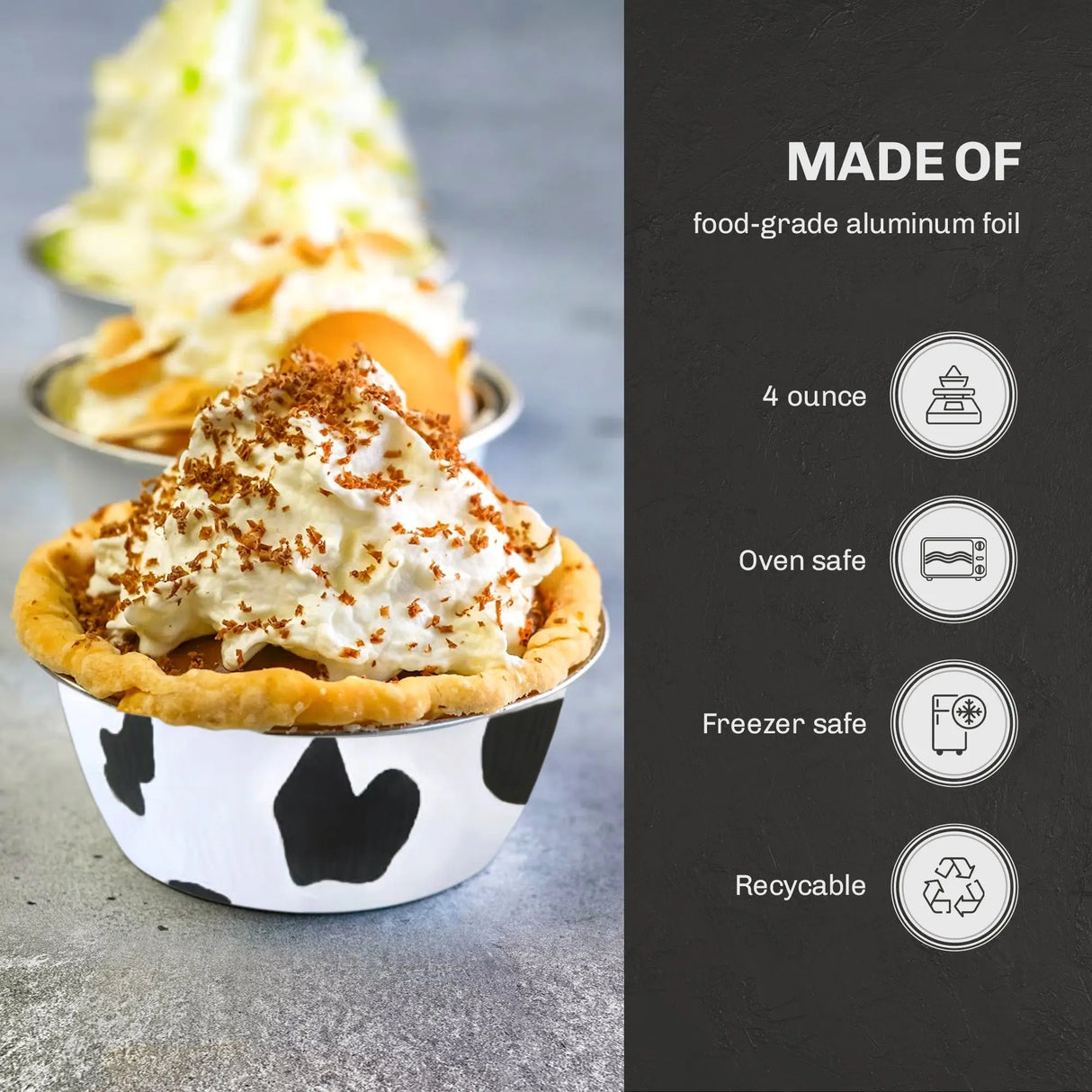 4 oz. Disposable Colored Foil Ramekins - Case of 2000  #A50NL KitchenDance