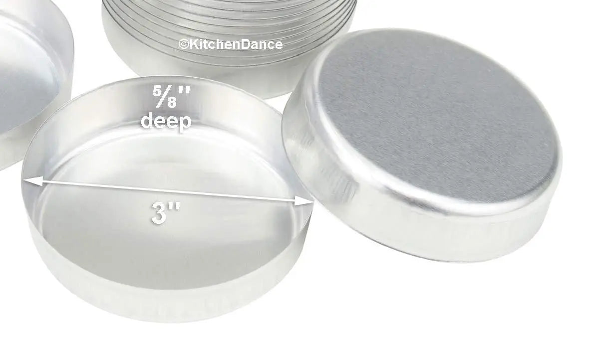 70mm Smoothwall Weighing Dish - Case of 1000 - #80065S KitchenDance