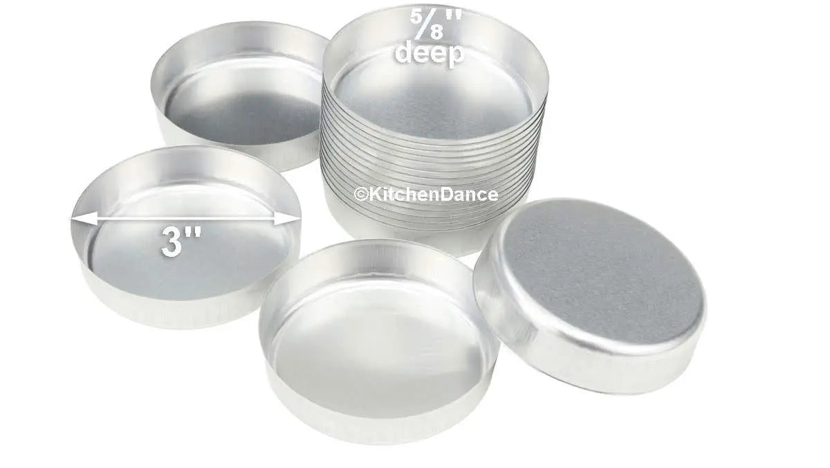 70mm Smoothwall Weighing Dish - Case of 1000 - #80065S KitchenDance