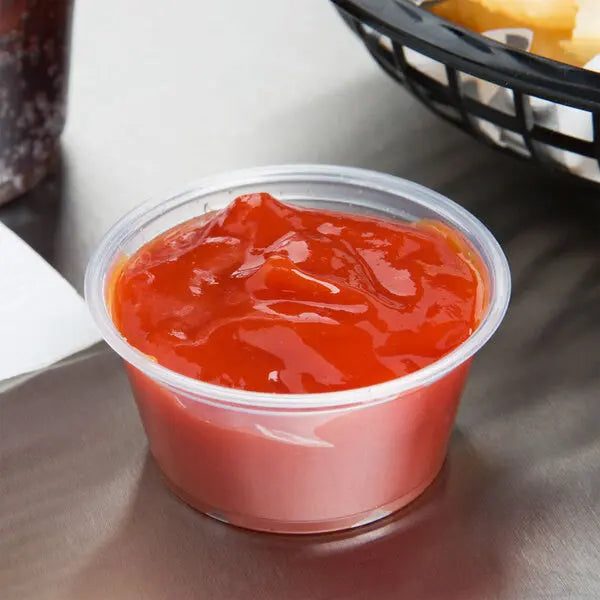 Prime Source 4 oz. Clear Portion Cup - Case of 2500 Prime Source