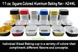11 oz  Square Colored Aluminum Dessert Pans - Case of 1000  #A24NL KitchenDance