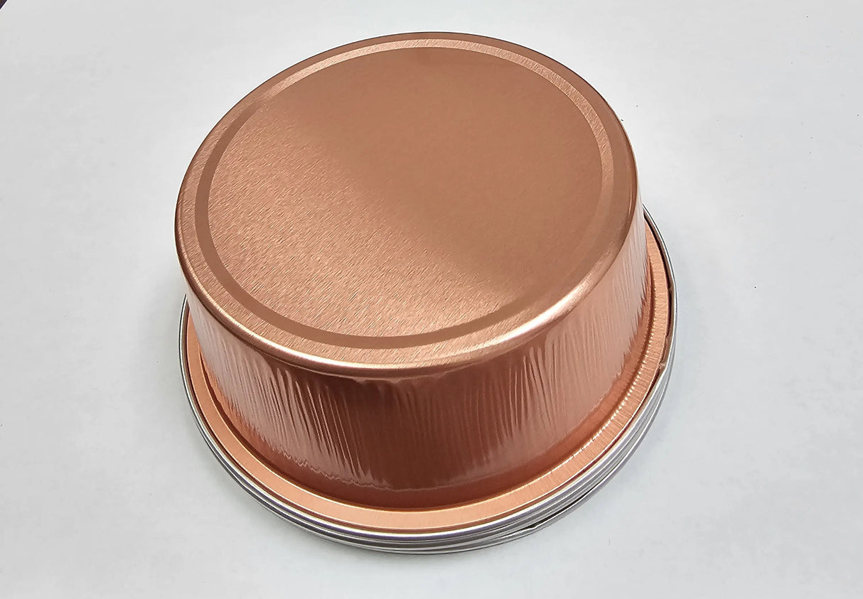 5 oz. Foil Cup with Plastic Lid  Case of 2000 - #A41P KitchenDance