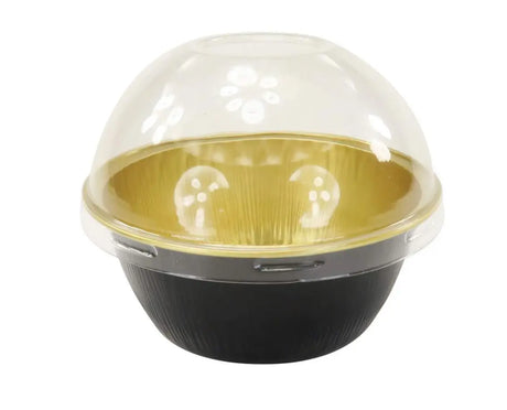 4 oz. Disposable Colored Aluminum Ramekins with Lids Case of 2000- #A50P KitchenDance