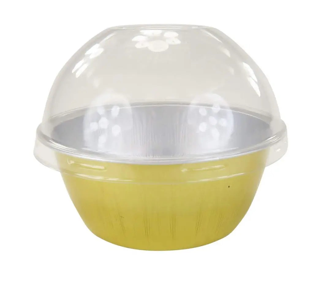 4 oz. Disposable Colored Aluminum Ramekins with Lids Case of 2000- #A50P KitchenDance