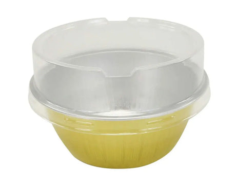 4 oz. Disposable Colored Aluminum Ramekins with Lids Case of 2000- #A50P KitchenDance