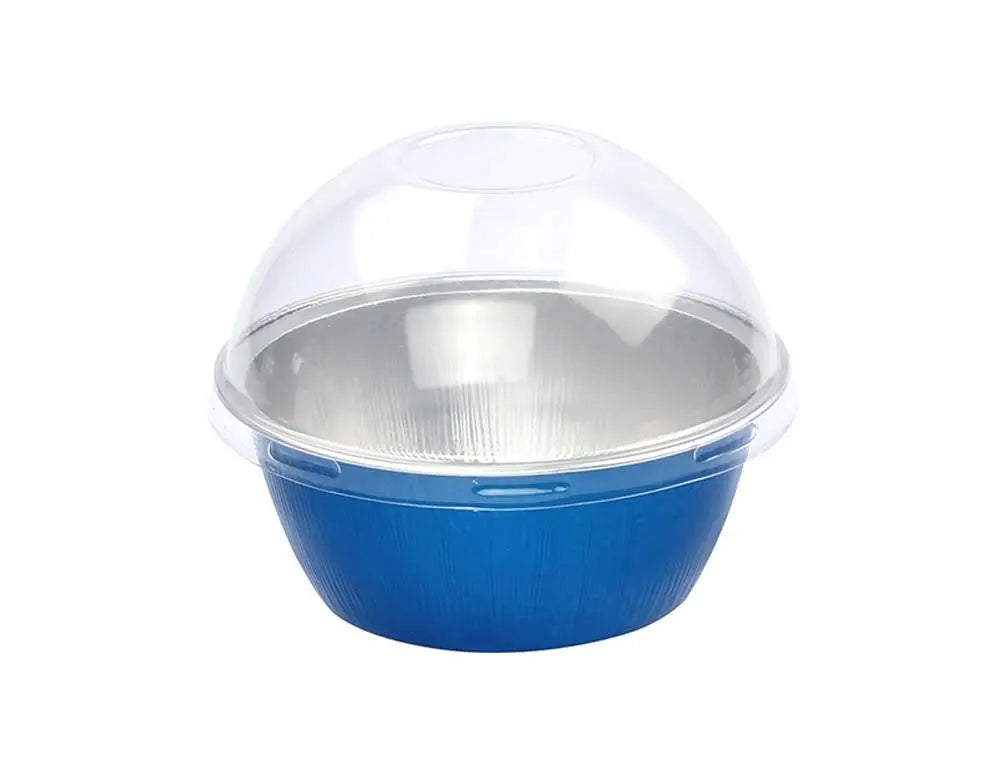 4 oz. Disposable Colored Aluminum Ramekins with Lids Case of 2000- #A50P KitchenDance