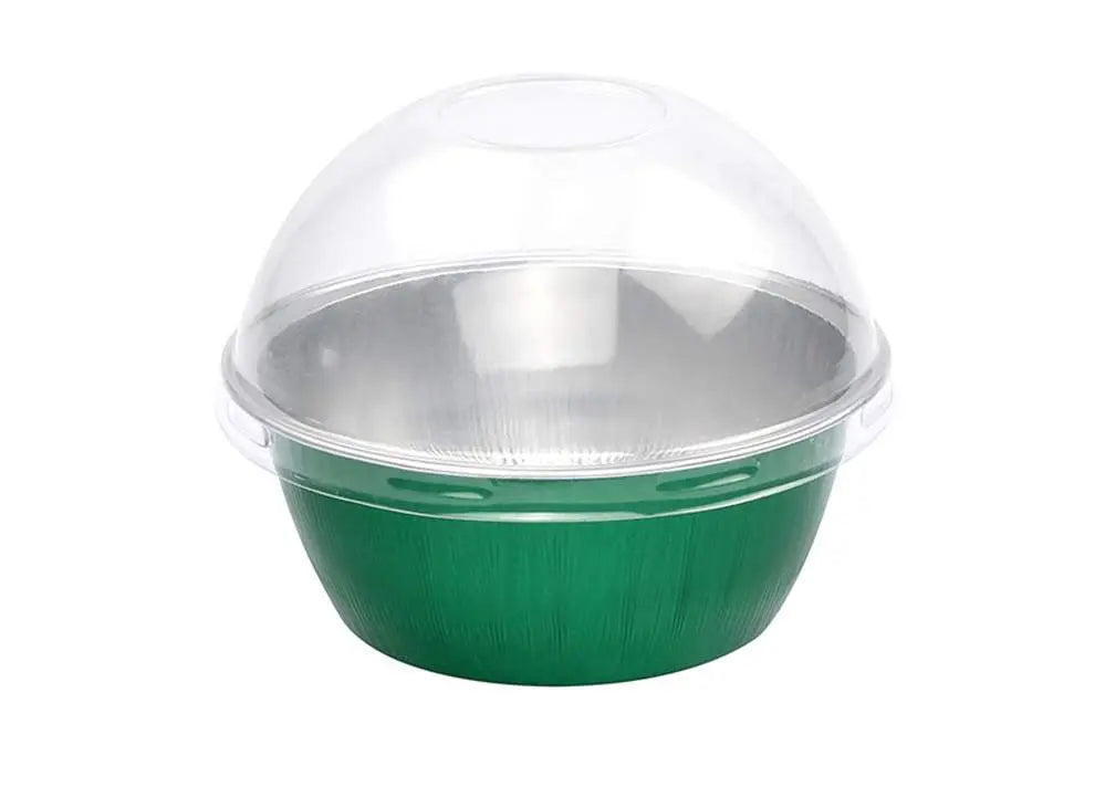 4 oz. Disposable Colored Aluminum Ramekins with Lids Case of 2000- #A50P KitchenDance
