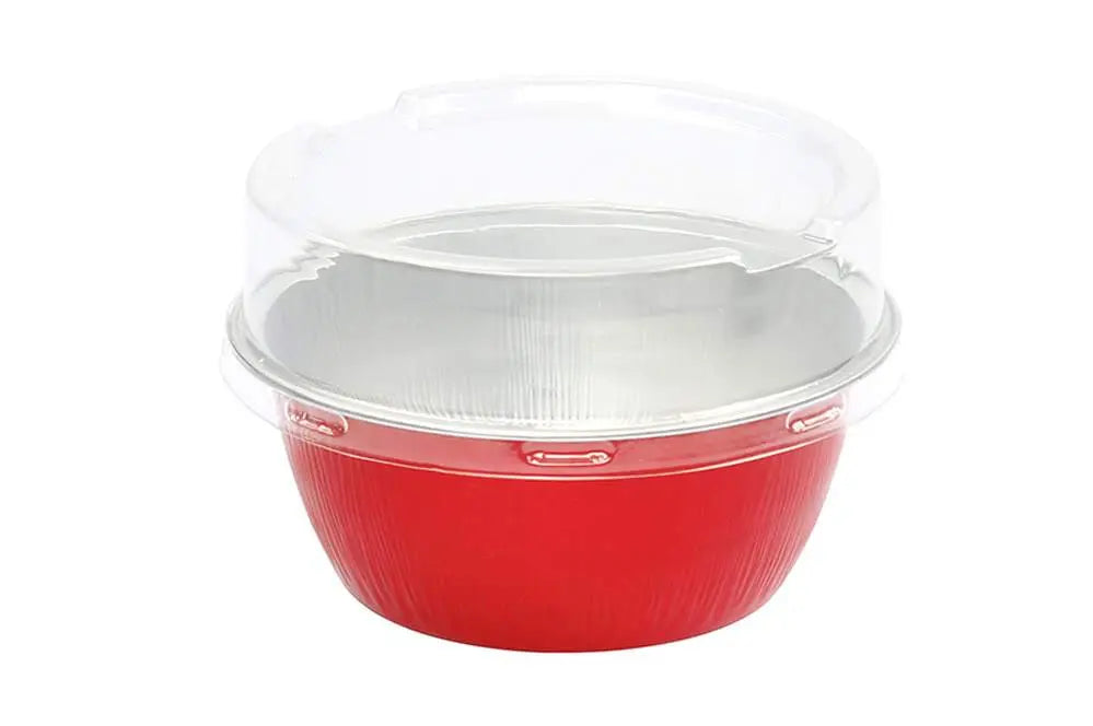 4 oz. Disposable Colored Aluminum Ramekins with Lids Case of 2000- #A50P KitchenDance