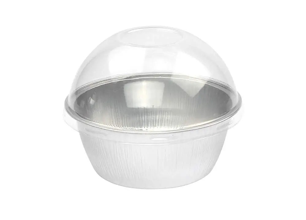 4 oz. Disposable Colored Aluminum Ramekins with Lids Case of 2000- #A50P KitchenDance