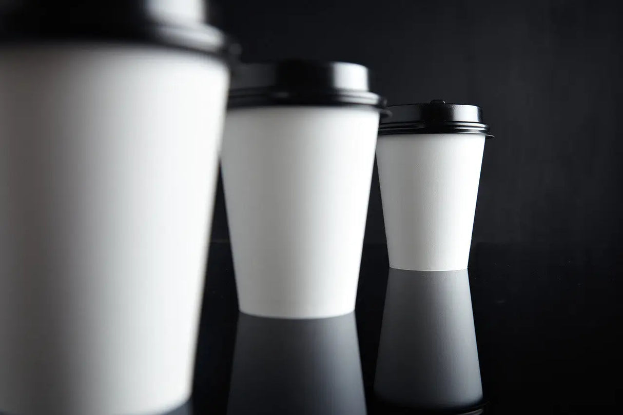 Prime Source White Paper Double Wall Hot Cup, 20 Ounce Capacity - Case of 500 Prime Source