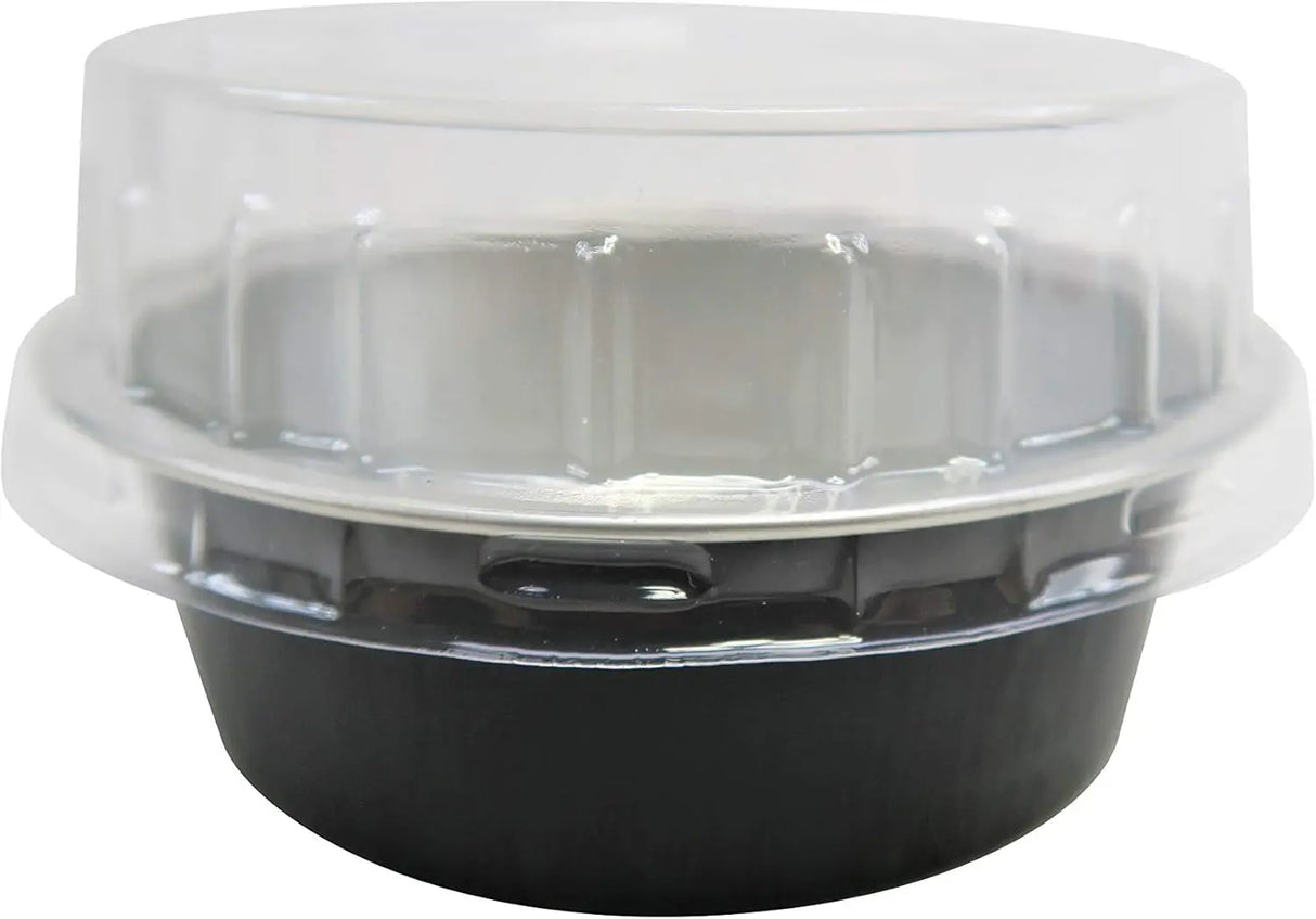 5 oz. Foil Cup with Plastic Lid  Case of 2000 - #A41P KitchenDance