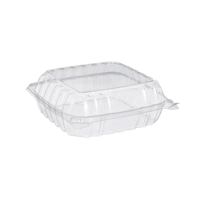 Dart 8" Clear Medium OPS Plastic Container - Case of 250 - #C90PST1 Dart Container