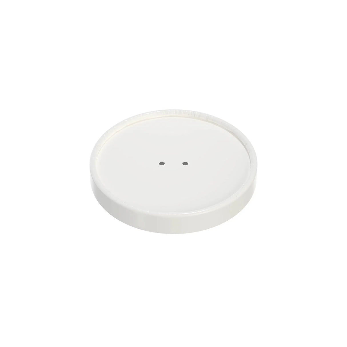 Dart 16 oz. White DSP Paper Spiral Wound Vented Lid - Case of 500 - #CH16A-4000 Dart Container
